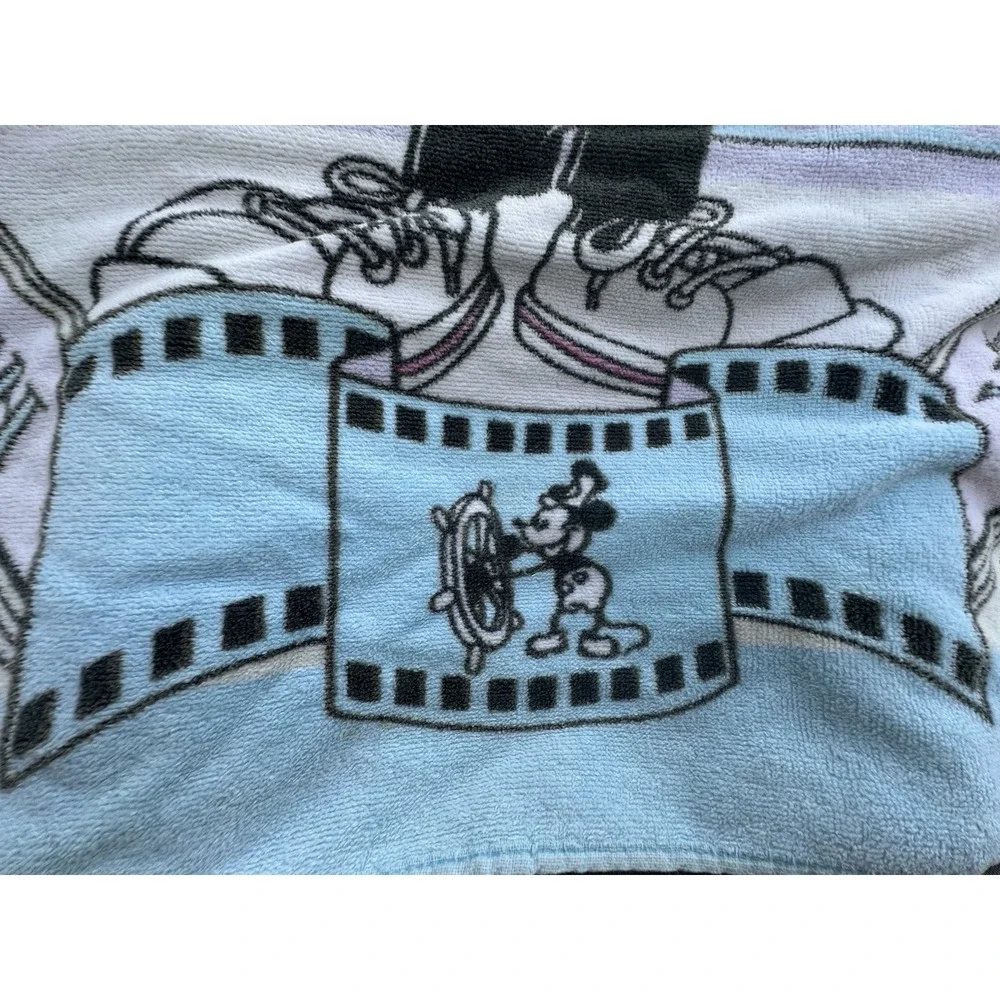 Vintage Disney Mickey Mouse Sixty Years With You 60th Anniversary Beach Towel
